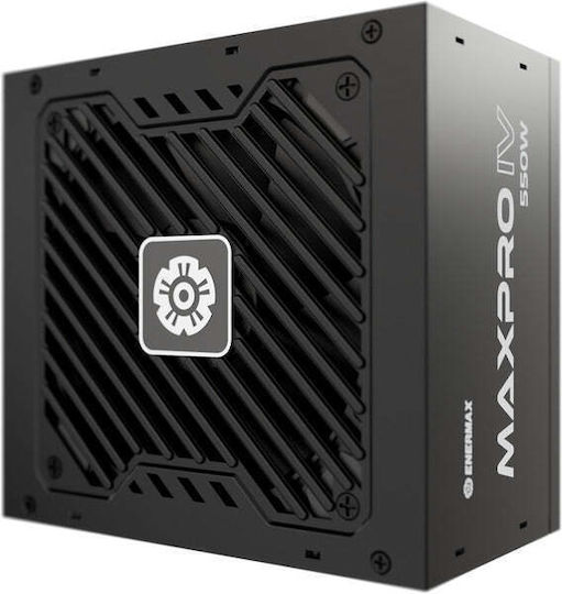 Enermax MAXPRO IV 550W Μαύρο Τροφοδοτικό Υπολογιστή Full Wired 80 Plus Standard