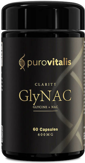 Purovitalis GlyNAC Συμπλήρωμα για την Ενίσχυση του Ανοσοποιητικού 60 κάψουλες