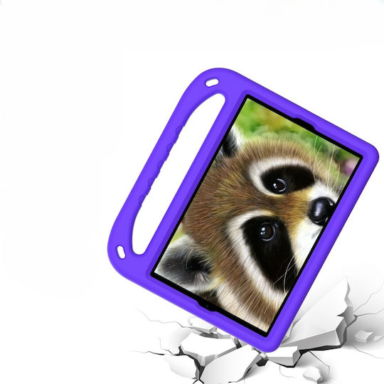 Erbord Umschlag Rückseite Robust für Kinder Lila (Lenovo Tab M10 HD 10,1 Gen 2, Tab M10 Plus)