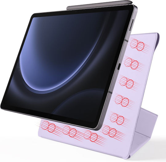 Klappdeckel Lila (Samsung Galaxy Tab S10 FE, S9 FE, S9)