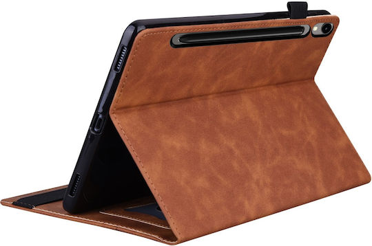 Flip Cover Brown (Samsung Galaxy Tab S10 FE+ Plus)
