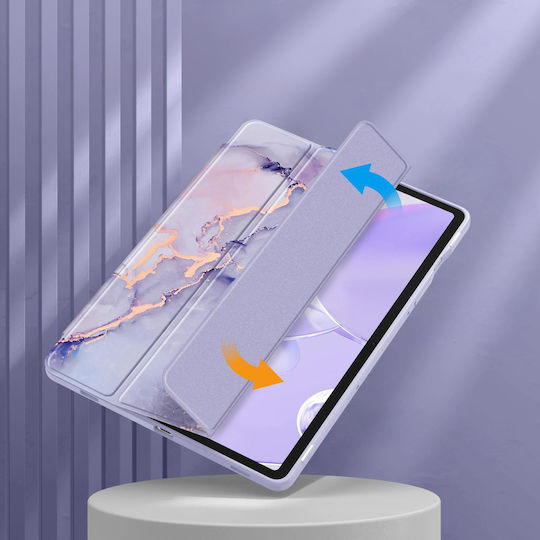 Smartcase Flip Cover Ανθεκτική Μωβ (Samsung Galaxy Tab S9 FE, S10 FE)