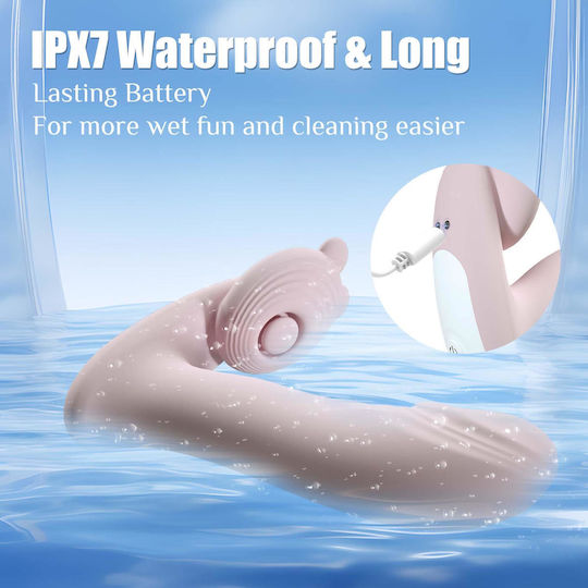 Silicone Vibrator 3 Speeds 6 Frequencies Finger Function Heating and App Control