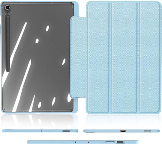 Dux Ducis Toby Series Klappdeckel Blau (Samsung Galaxy Tab S10 FE+ Plus)