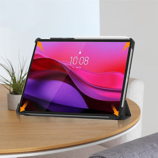 Flip Cover Ανθεκτική Μαύρη (Lenovo Yoga Tab Plus 12.7)