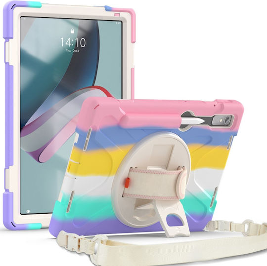 Back Cover Περιστρεφόμενη Ανθεκτική Πολύχρωμη (Lenovo Tab P11 Pro Gen 2 TB132FU, TB132XU)