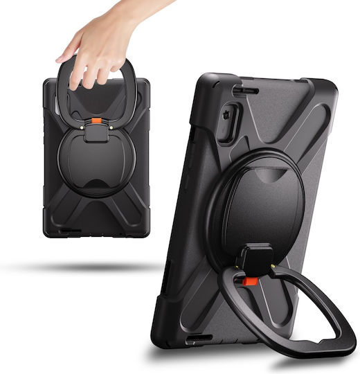 Umschlag Rückseite Drehbar Schware (Lenovo Tab M9 TB-310FU)