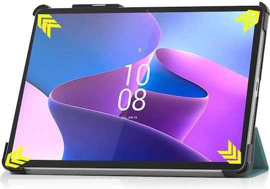 Флип капак Устойчив Зелеа (Lenovo Tab P11 Pro Gen 2 TB132FU, TB132XU)
