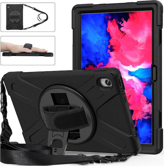 Back Cover Περιστρεφόμενη Ανθεκτική Μαύρη (Lenovo Tab P11 TB-J606F, Tab P11 5G)