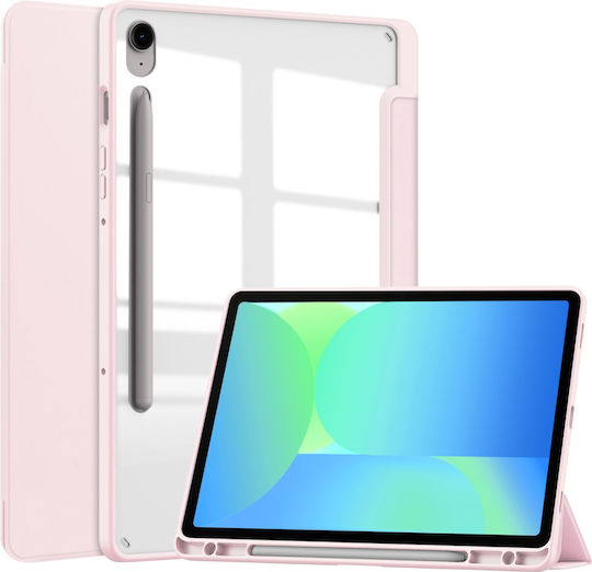Smartcase Flip Cover Durabilă Roz (Samsung Galaxy Tab S10 FE+ Plus)
