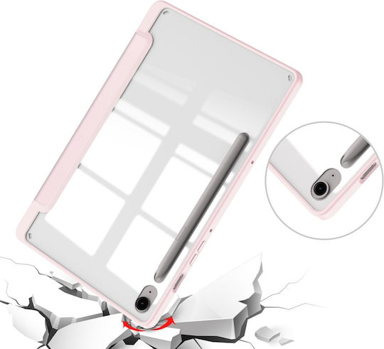 Smartcase Flip Cover Durabilă Roz (Samsung Galaxy Tab S10 FE+ Plus)