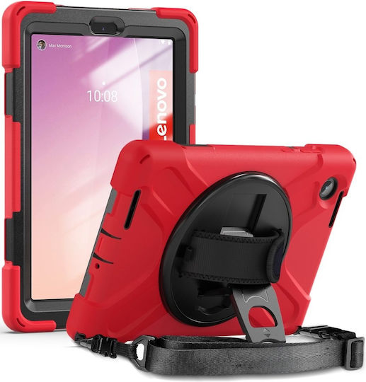 Back Cover Durabilă Pentru Copii Roșie Lenovo Tab M8 Gen 4 TB-300FU