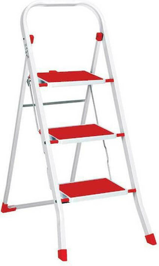Eurogold Step Ladder iron 3 Stair 115cm