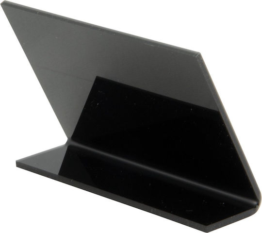 Securit L-Shaped 5 Pieces Tabletop Mini Chalk Board 5 Pieces 5.2x7.5cm