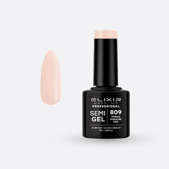 Lorin Halb-permanenter Nagellack 809 French Manicure 8ml 1Stück
