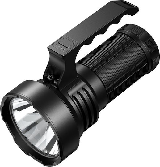 Superfire Rechargeable LED Flash Light with Maximum Brightness 5000lm