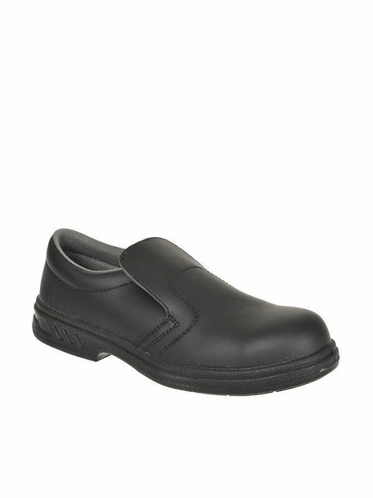 Portwest Pantof De Lucru Siguranță Negru S2 Cu Certificare HRO SRC