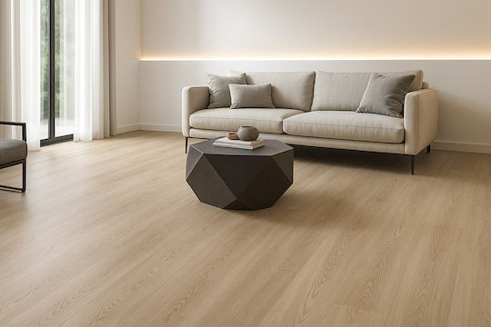 Newplan Set Plastikboden Vinyl Gluedown 55 LVT mit 15 Streifen