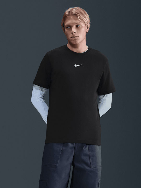 Sportswear Sportliches T-Shirt Schwarz