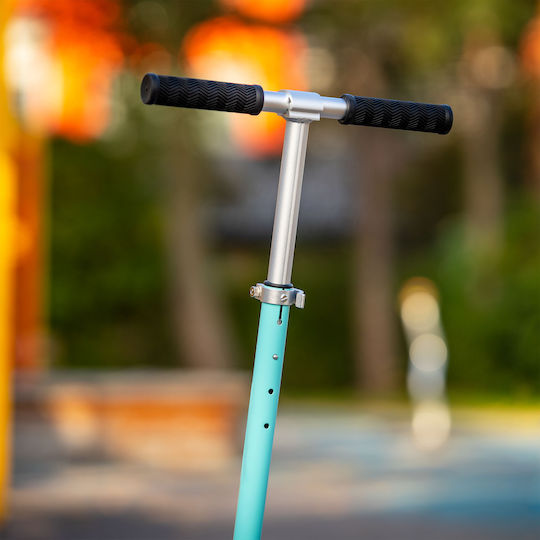 Rebel Fun Wheels Electric Children's Scooter with 12km/h Max Speed and 6km Autonomy in Green Color