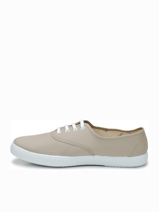 Inglesa Lona Sneakers Beige