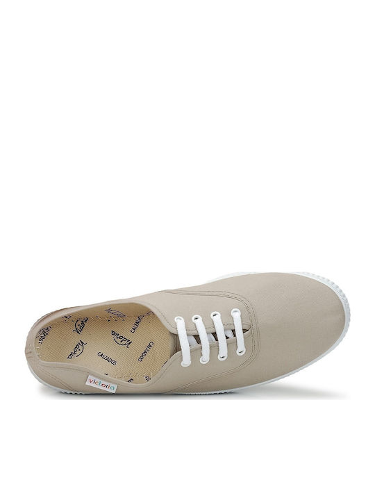 Inglesa Lona Sneakers Beige