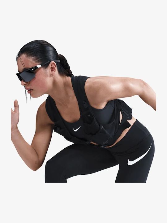 Dri-Fit Swoosh Running Women's Cropped Leggings Black