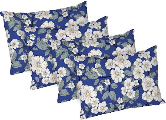 Alcam Daisy Kopfkissen Schlaf Mikrofaser 50x70cm 4 Stück