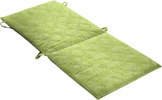 Alcam Garden Chair Cushion with Backrest Green Jeans 48x105cm