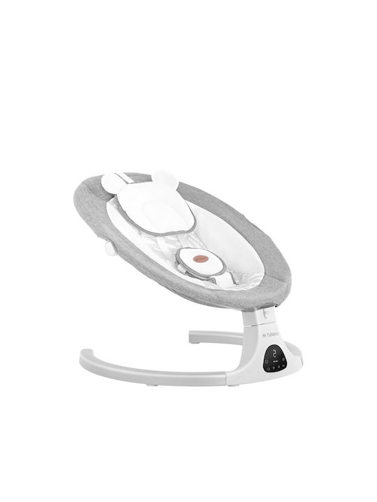 Tulano Electric Relax pentru Bebeluși Leagăn Astrid cu Muzică Gri