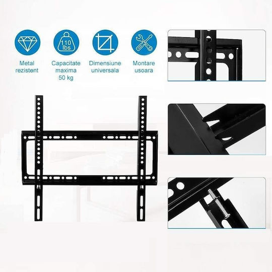 Xl-400 Wandmontage TV-Halterung Bis Zu 65" 50kg