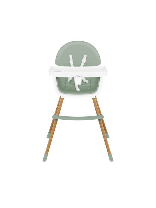 Tulano Morsel Baby Highchair with Adjustable Height Green
