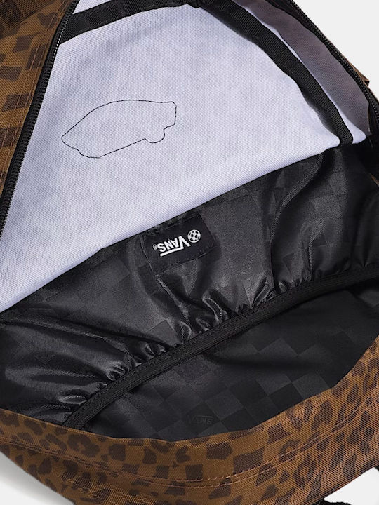 Vans Old Skool School Bag Backpack Junior High-High School Brown with Water Bottle Holder 18Liters