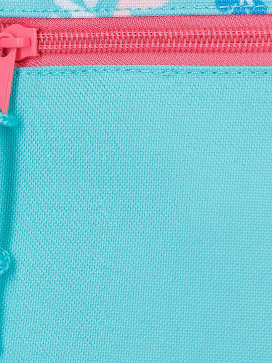 Joumma Stitch Σχολική Τσάντα Πλάτης Τιρκουάζ 23 x 10 x 28εκ