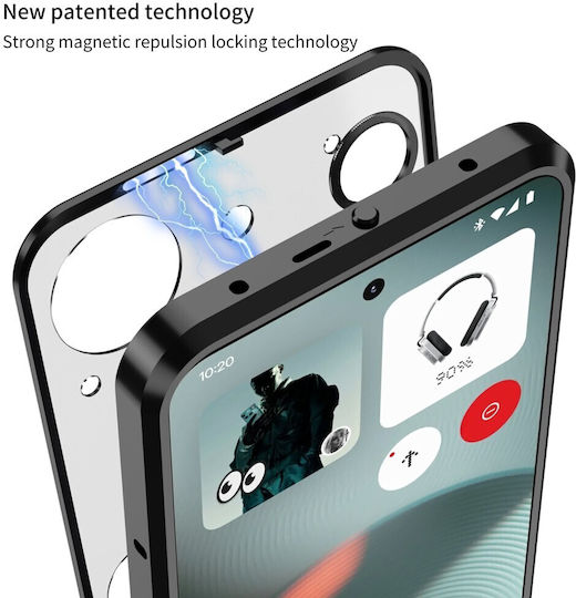 Aluminium Alloy Umschlag Rückseite Kunststoff Gray (Nothing Phone (3))