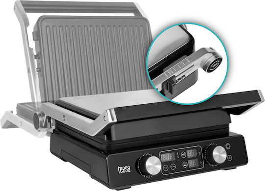 Teesa Sandwich Maker Grill 2000W Inox