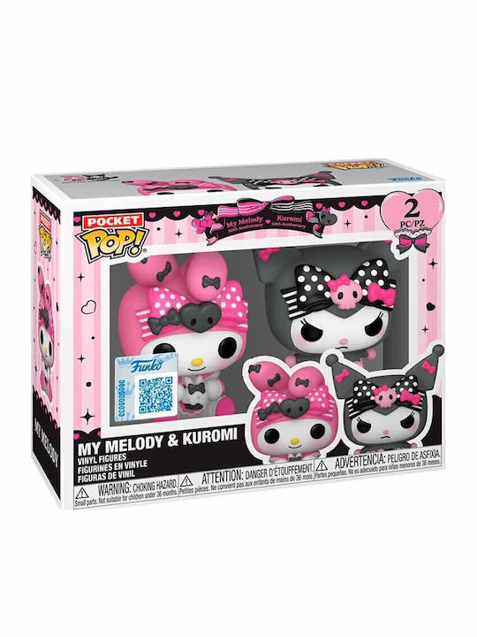 Funko Pocket Pop! Animation: My Melody & Kuromi Exclusive 2τμχ Funko Pocket Pop! Animation: My Melody & Kuromi Exclusive 2τμχ