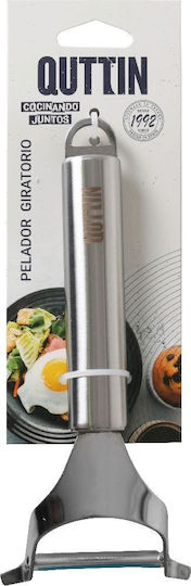 Quttin Fruit & Vegetable Peeler/Cleaner made of Stainless Steel Silver