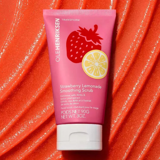 Olehenriksen Transform Erdbeer-Zitronen-Limonade Glättendes Gesichtspeeling 90 G Peeling & Scrub Προσώπου