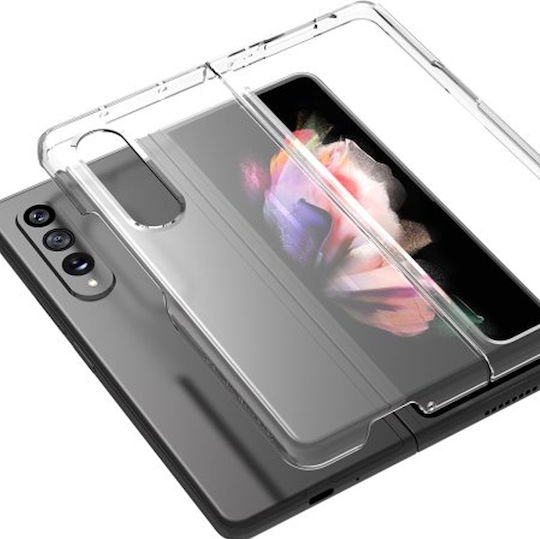Erbord Umschlag Rückseite Kunststoff Transparent (Samsung Galaxy Z Fold3 5G)