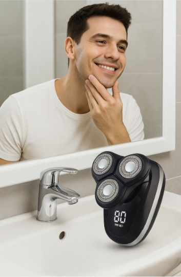 Kemei KM-T377 Electric Shaver Face Rechargeable