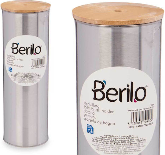 Berilo Inox Πιγκάλ Μπάνιου Ασημί