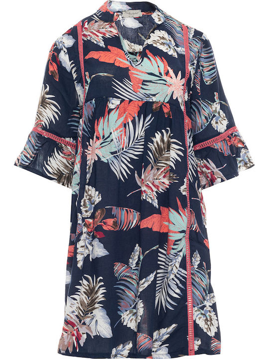 Pink Label Women's Caftan Beachwear Tropical