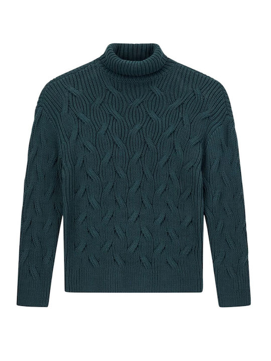 Women's Sweater Cotton Green