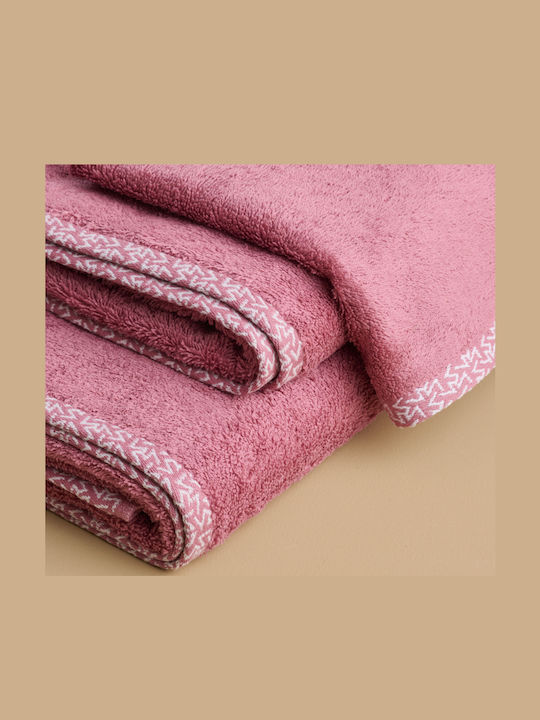 Cokitex Πετσέτα Χεριών Saluti 30x50εκ. Rose Apple Βάρους 600gr/m²
