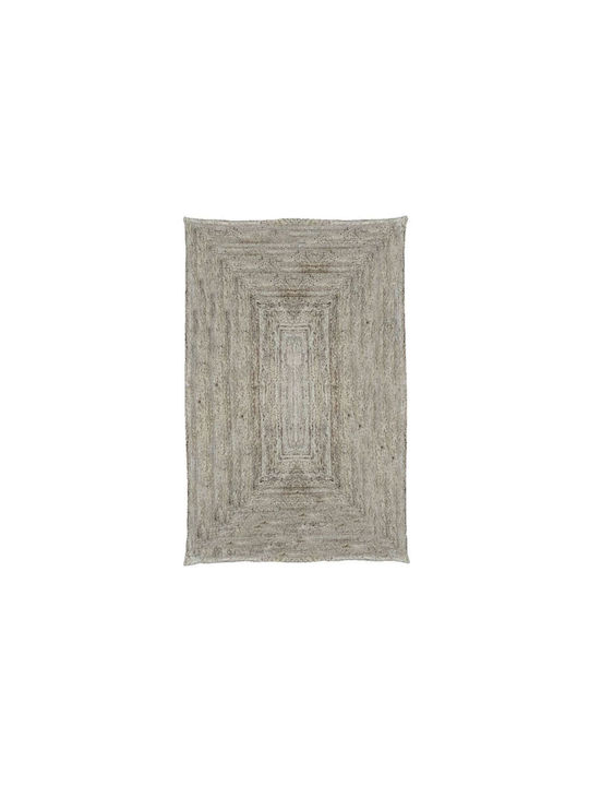 InTheBox Teppich Rechteckig Sommer aus Jute Natural White