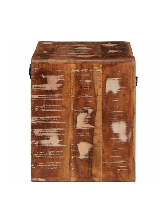 Κομοδίνο από Μασίφ Ξύλο Πολύχρωμο 40x30x36cm 4104582