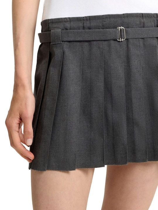Rochie Mini Alb-Gri