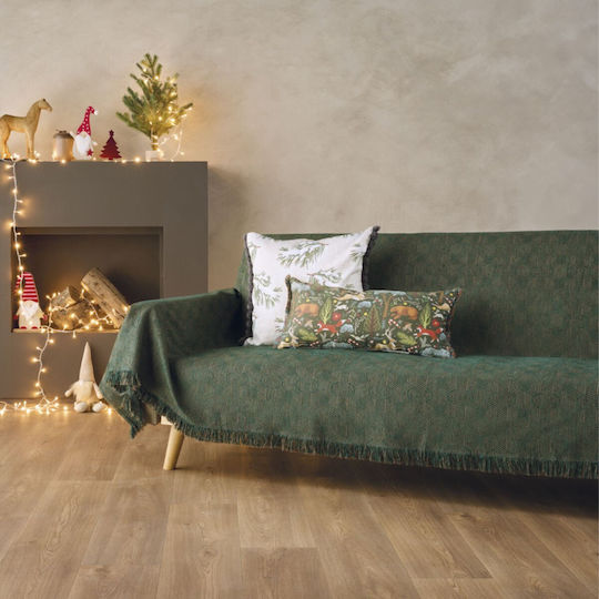 Kentia Vacanza Three-Seater Sofa Throw Chenille 180x300cm 02