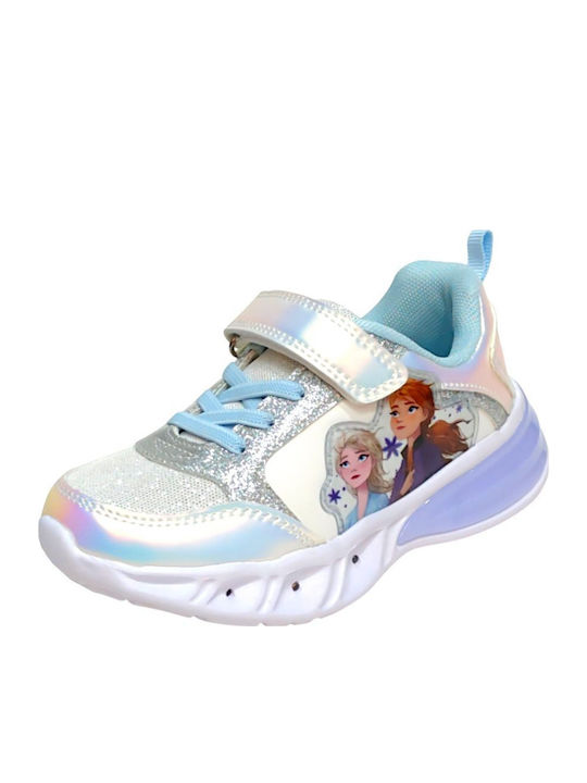 Παιδικά Sneakers με Σκρατς Ασημί